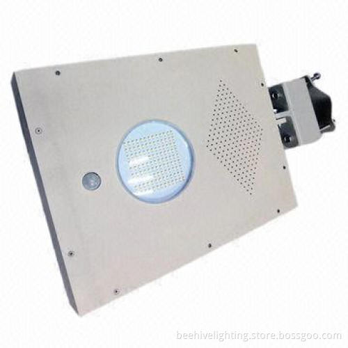 High-effect Solar LED Streetlight, All-in-one, 12W Power, -30 to 70°C Working Temperature